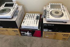 Prodej Nové 2x Pioneer DJ CDJ-3000-W +1 DJM…