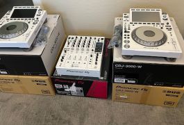 Nové 2x Pioneer DJ CDJ-3000-W + 1xDJM-900NXS2-W…